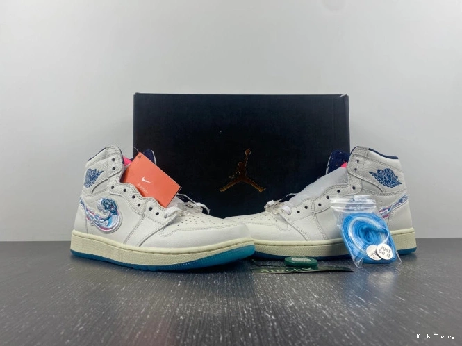 Kick Theory Jordan Wie West Aloha Golf Michelle Retro 1 2 High FV3565-100 NRG 0711